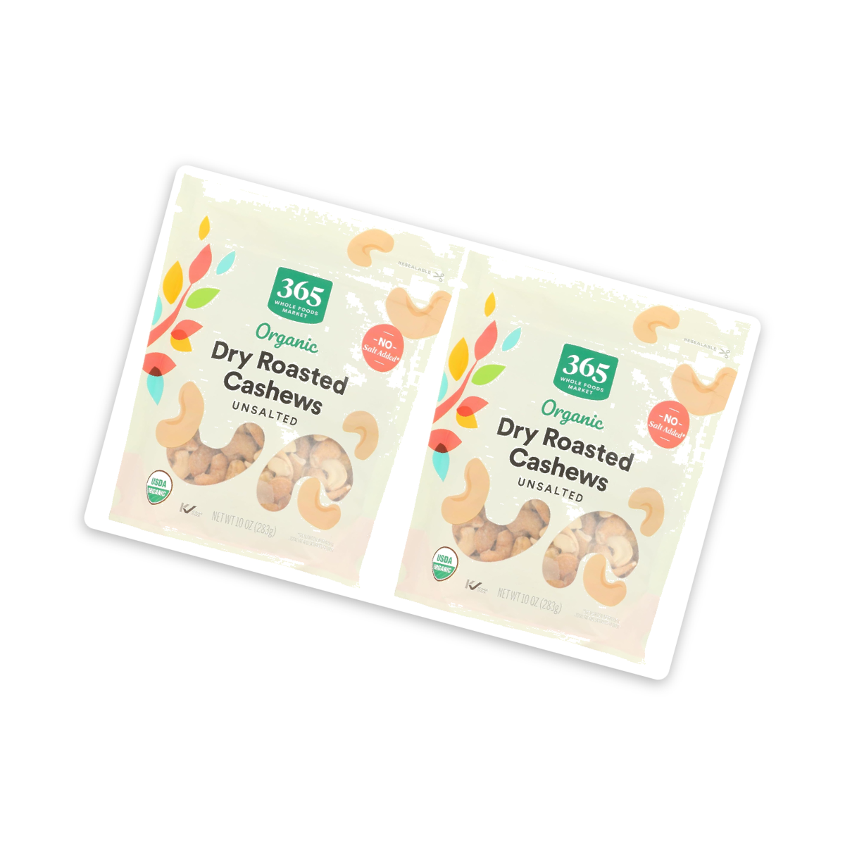 미국직구 3 Pack 365 견과 283g 3팩 / 3 Pack | 365 by Whole Foods Market Dry Roasted and Unsalted C 2