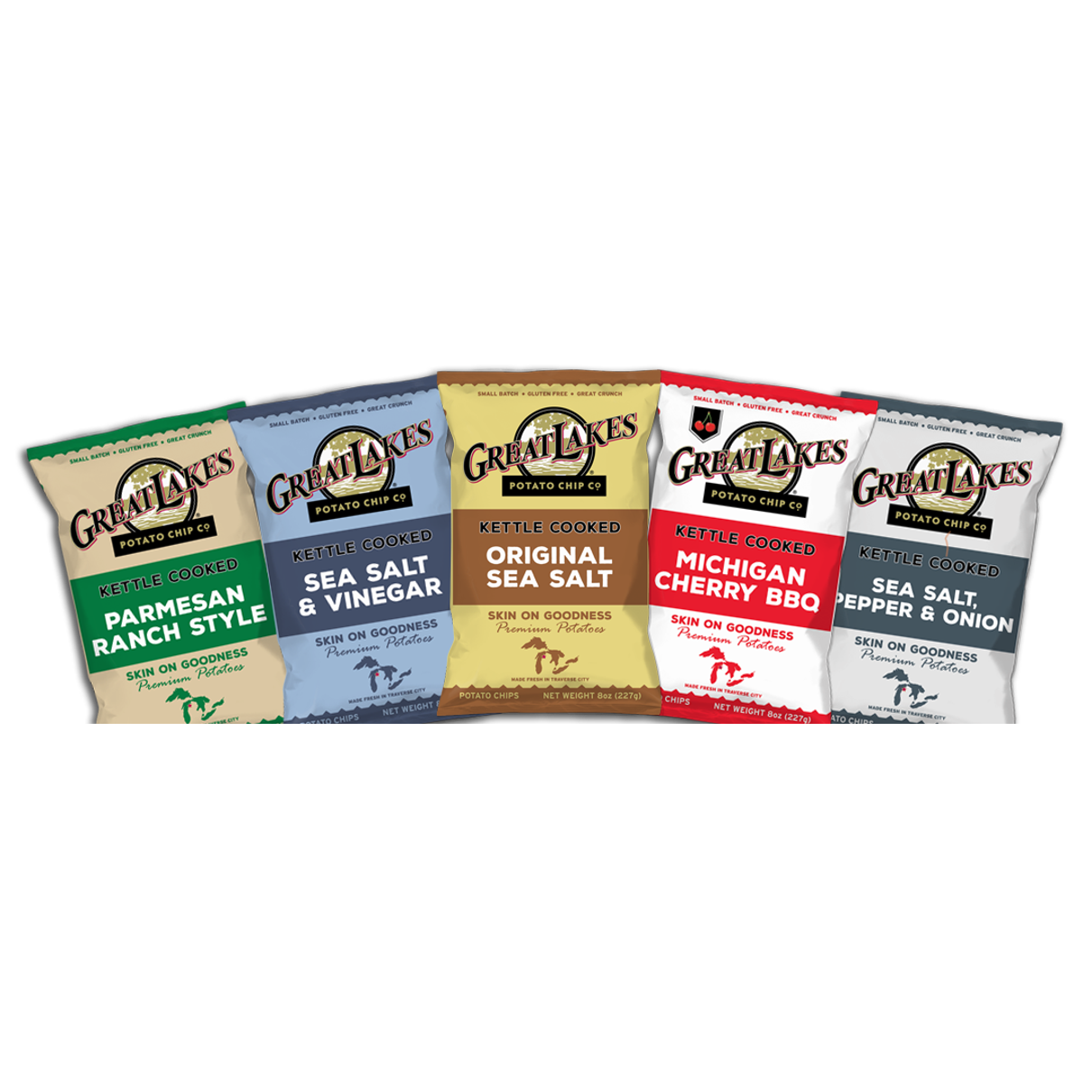 미국직구 Great Lakes Potato 624g / Great Lakes Potato Chips Kettle Chips, Orginal Sea Salt, Pa 2