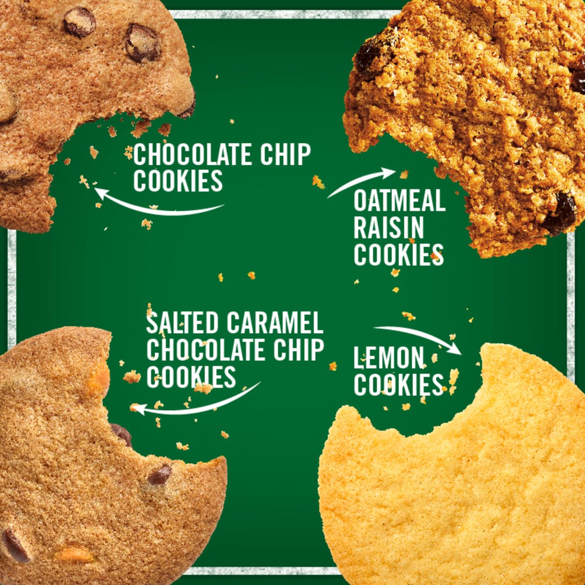 미국직구 3 Pack Tates 초콜릿 397g 3팩 / 3 Pack | Tates Bake Shop Cookies Gift Box, Chocolate Chip, 3
