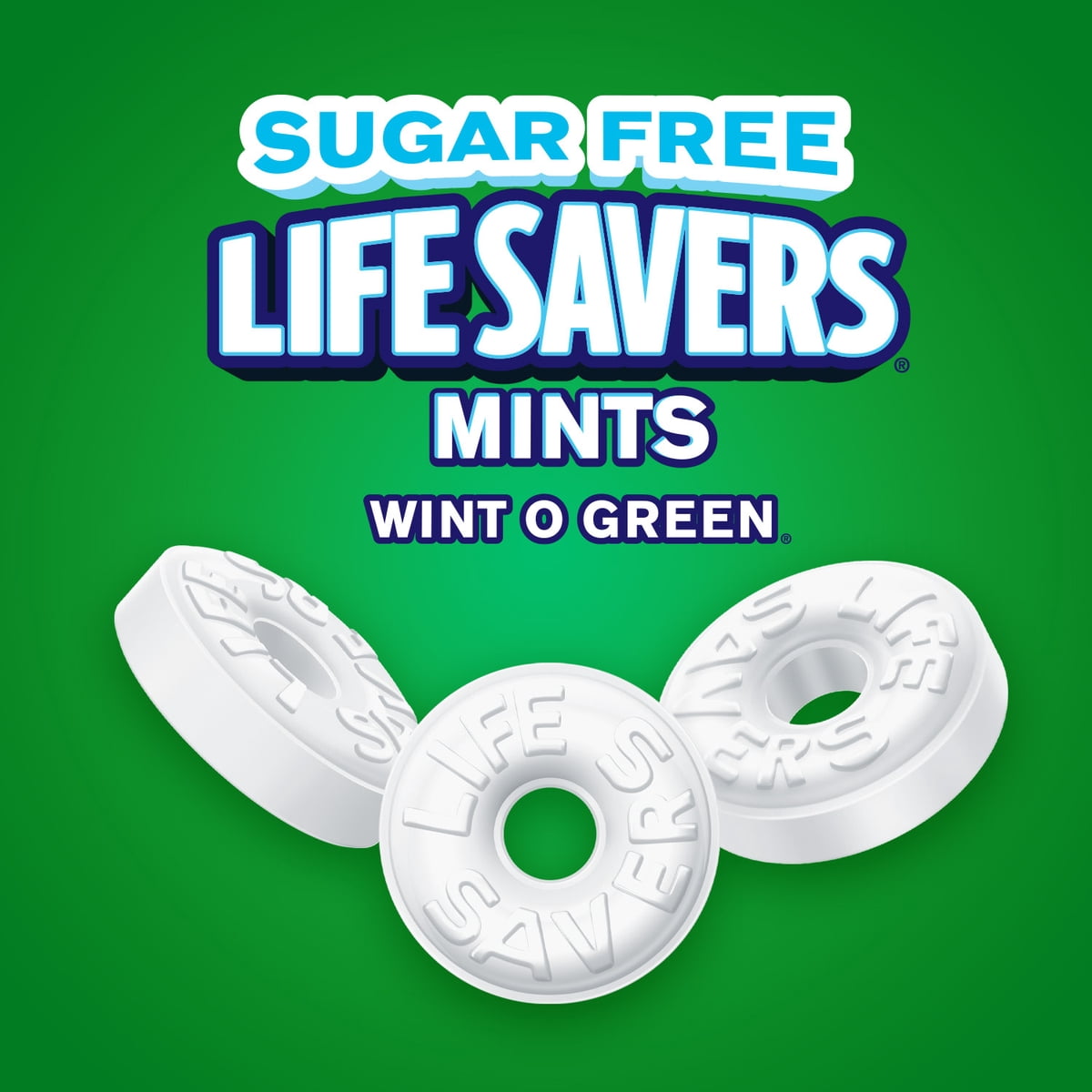 미국직구 Life Savers Wint-O-Green 캔디 78g 2팩 / Life Savers Wint-O-Green Sugar Free Breath Mints 2