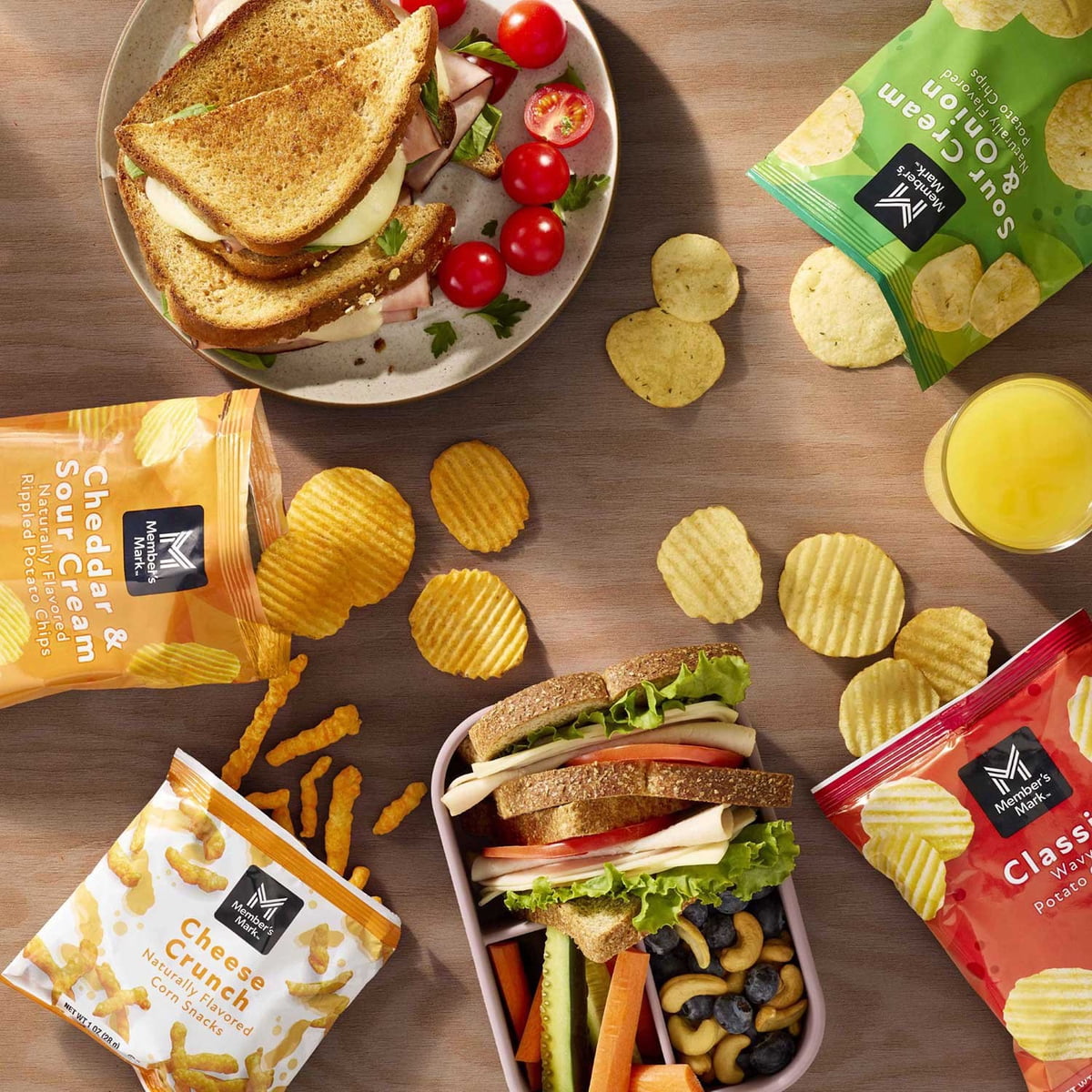 미국직구 멤버스마크 28g / Member's Mark Variety Pack Potato Chips, 28g, 42 pk. 4