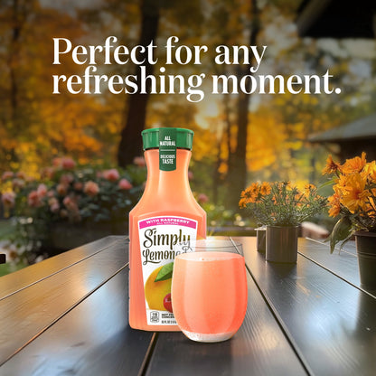 미국직구 심플리 Lemonade with Raspberry Bottle, 52 fl oz