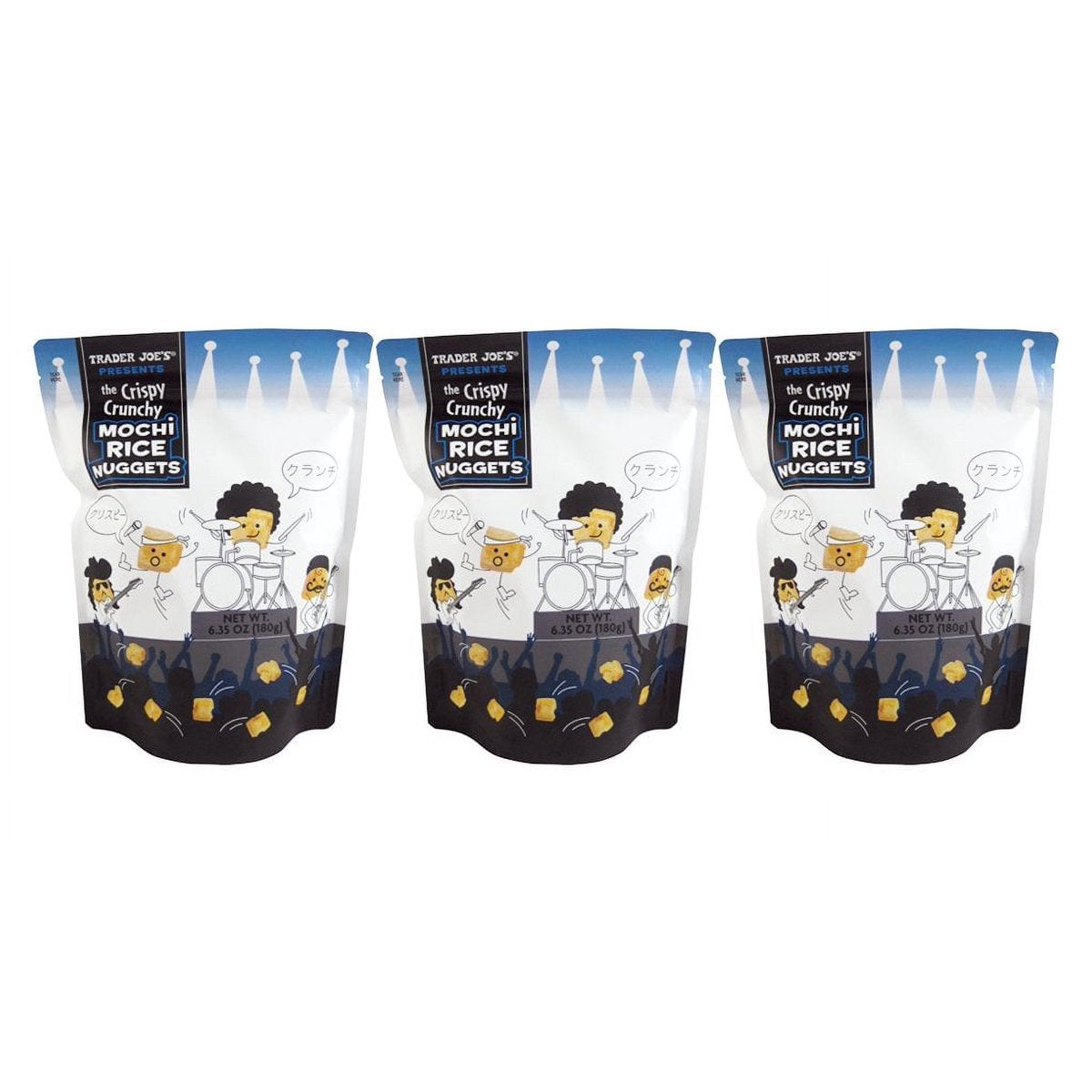 미국직구 트레이더조 180g / Trader Joe's The Crispy Crunchy Mochi Rice Nuggets 3 Packs x 180g Each 2