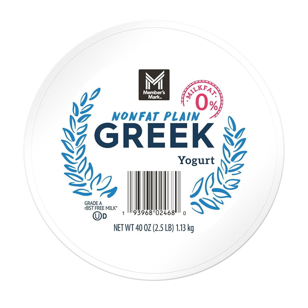 미국직구 멤버스마크 1.1kg / Member's Mark Plain Nonfat Greek Yogurt, 1.1kg 5