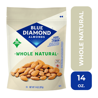 미국직구 블루다이아몬드 Almonds, Whole Natural Raw Almonds, 14 oz