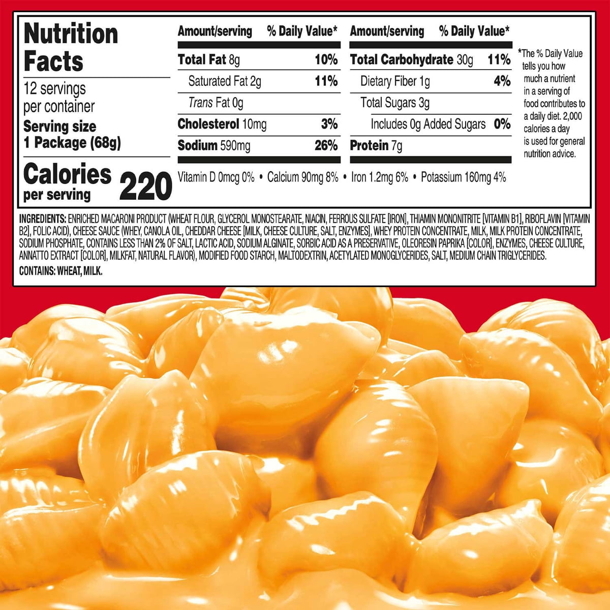 미국직구 Velveeta Shells and 68g 12팩 / Velveeta Shells and Cheese Original Microwavable Sauce  2