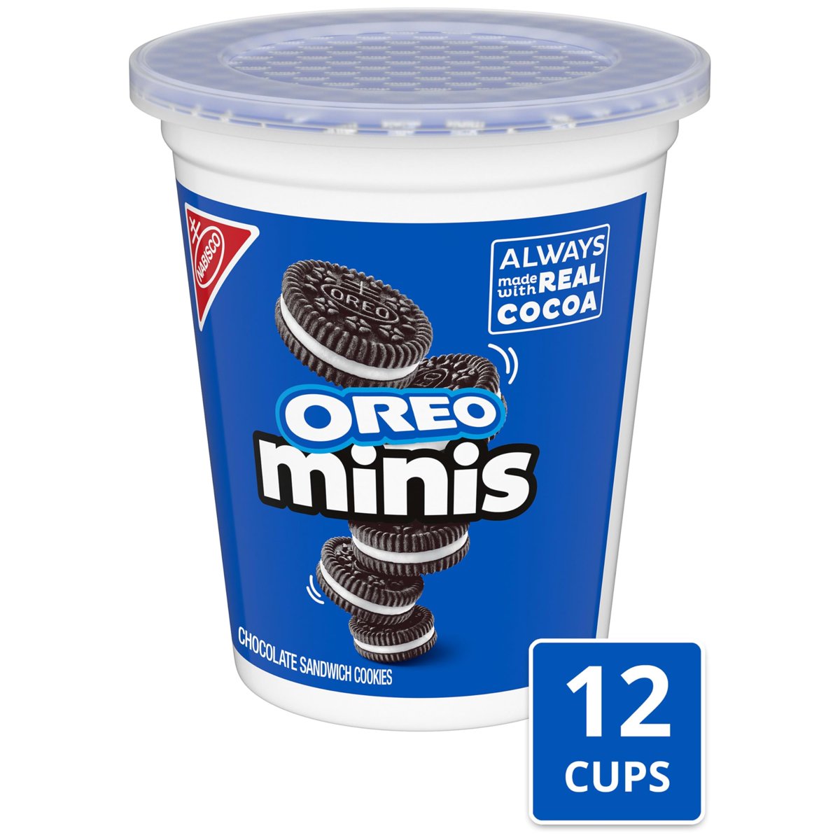 미국직구 3 Pack Oreo 초콜릿 99g 3팩 / 3 Pack | Oreo Minis Chocolate Sandwich Cookies, 12 - 99g Sna 3