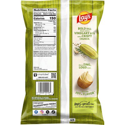 미국직구 Lay's Dill Pickle 220g / Lay's Dill Pickle Flavored Potato Chips - 220g 3