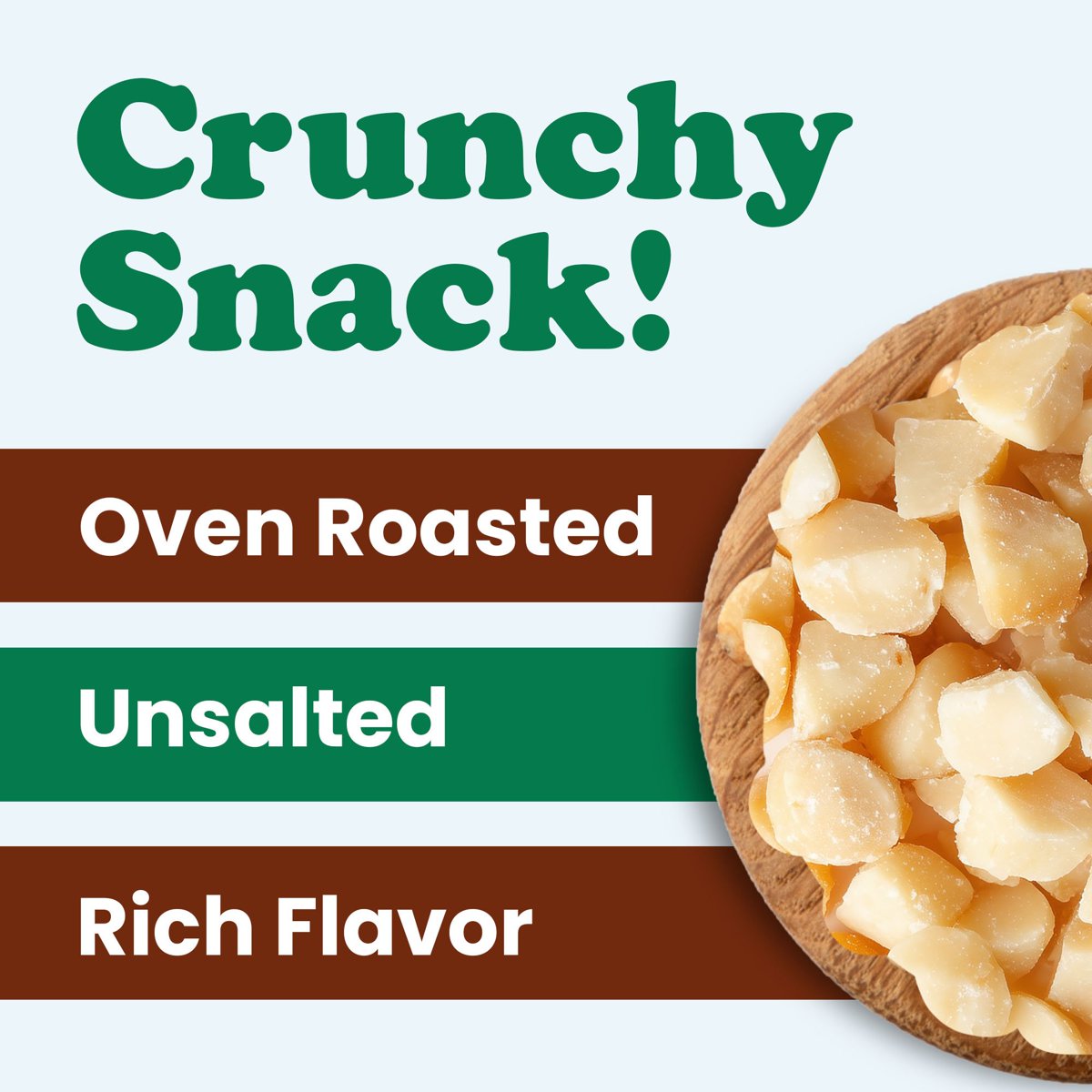 미국직구 Organic Dry Roasted 견과 / Organic Dry Roasted Macadamia Nuts Halves and Pieces, 8 Ounc 4