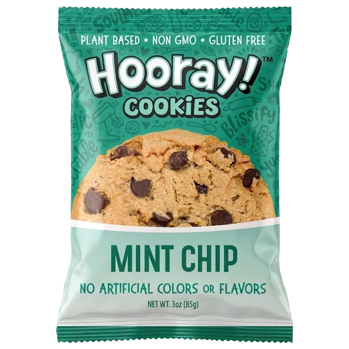 미국직구 HOORAY 과자 85g / HOORAY! Mint Chip Cookies Gluten-Free 6 Count 85g 5