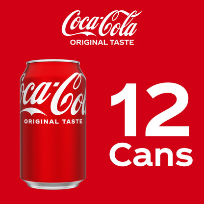 미국직구 코카콜라 Soda Pop Fridge Pack Cans, 12 fl oz, 12 Pack