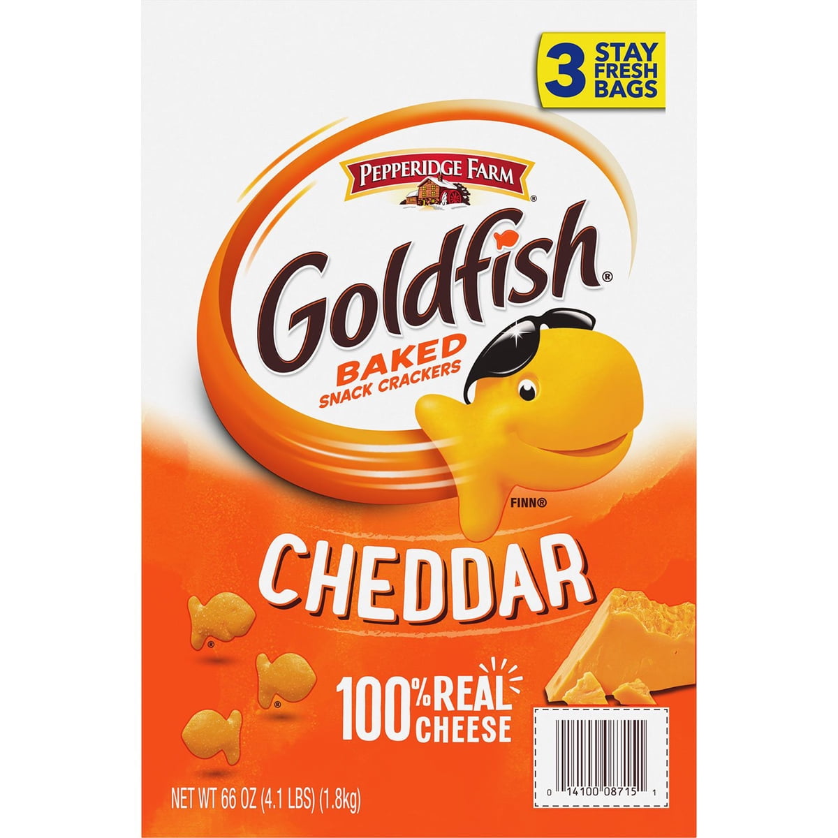 미국직구 Pepperidge Farm Goldfish 과자 624g / Pepperidge Farm Goldfish Crackers, 624g, 3 pk. 4
