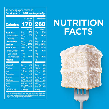미국직구 던컨하인즈 Classic White Cake Mix, 15.25 oz.