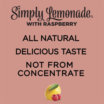 미국직구 심플리 Lemonade with Raspberry Bottle, 52 fl oz