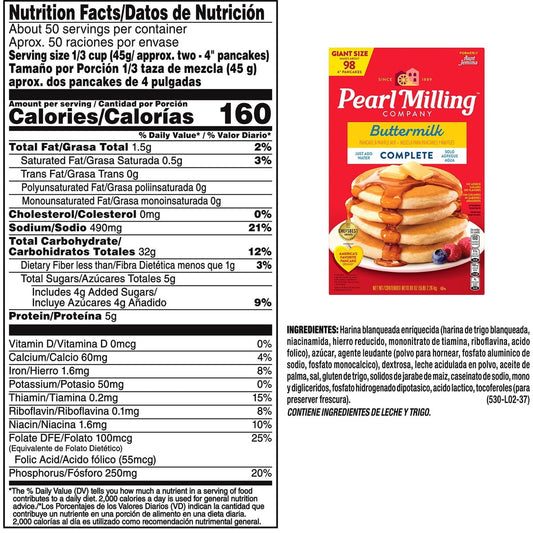 미국직구 Pearl Milling Company / Pearl Milling Company Original Complete Pancake Mix, 10 lb.,  2