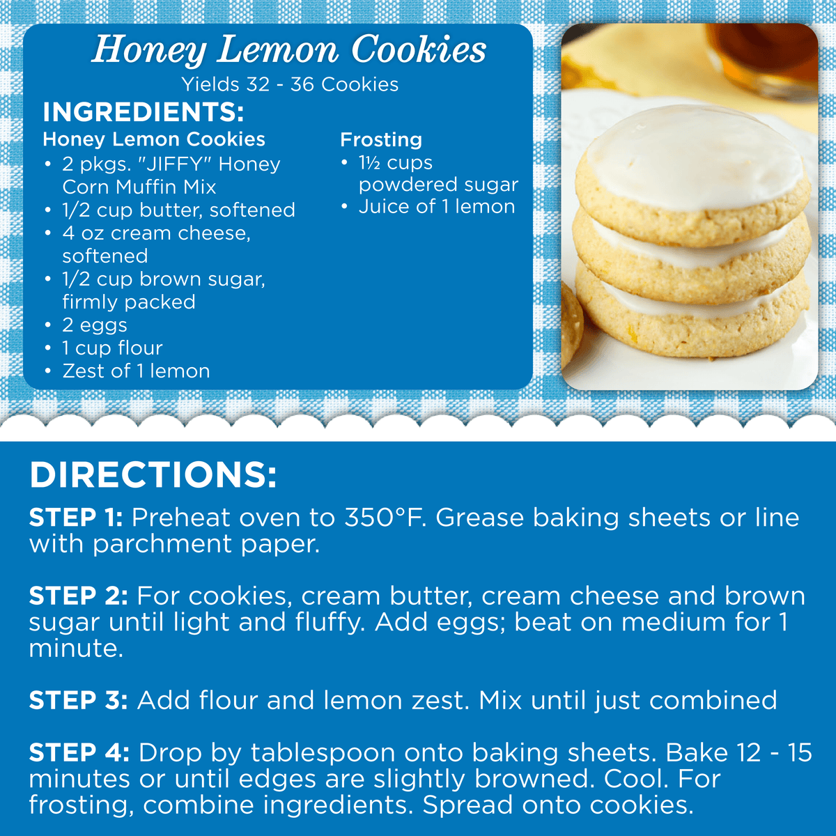 미국직구 지피 "" Honey Corn Muffin Mix, 8.5 oz Box