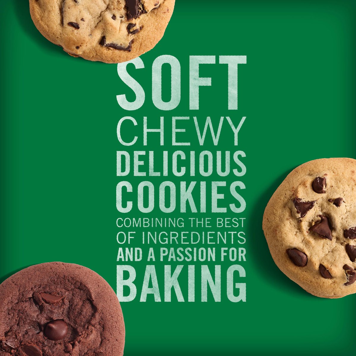 미국직구 3x Tates Bake 초콜릿 227g / 3x | Tates Bake Shop Soft Baked Cookies Variety Pack, Dark C 5