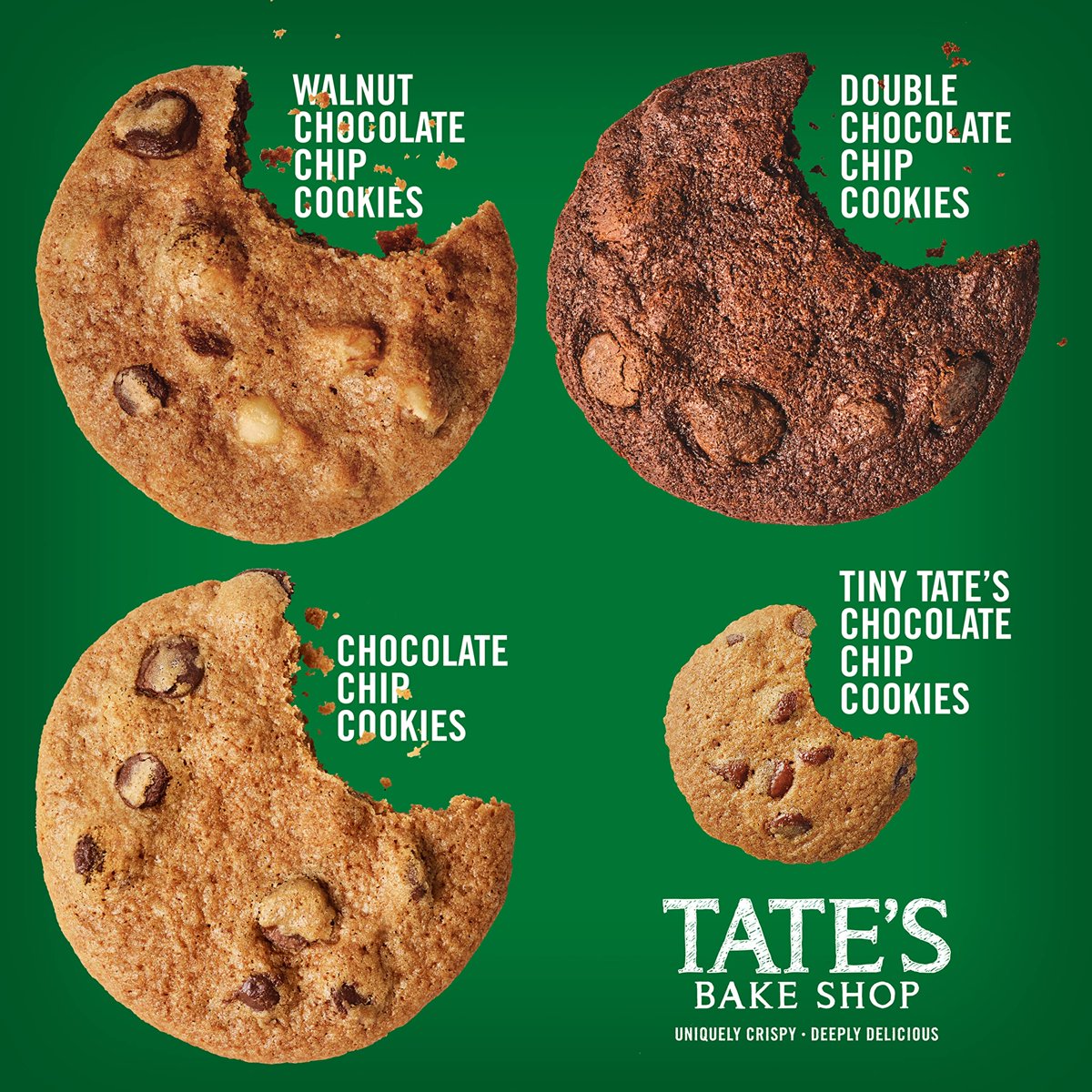 미국직구 3x Tates Bake 초콜릿 6g / 3x | Tates Bake Shop Chocolate Chip Cookies Variety Pack, 7 Ba 4