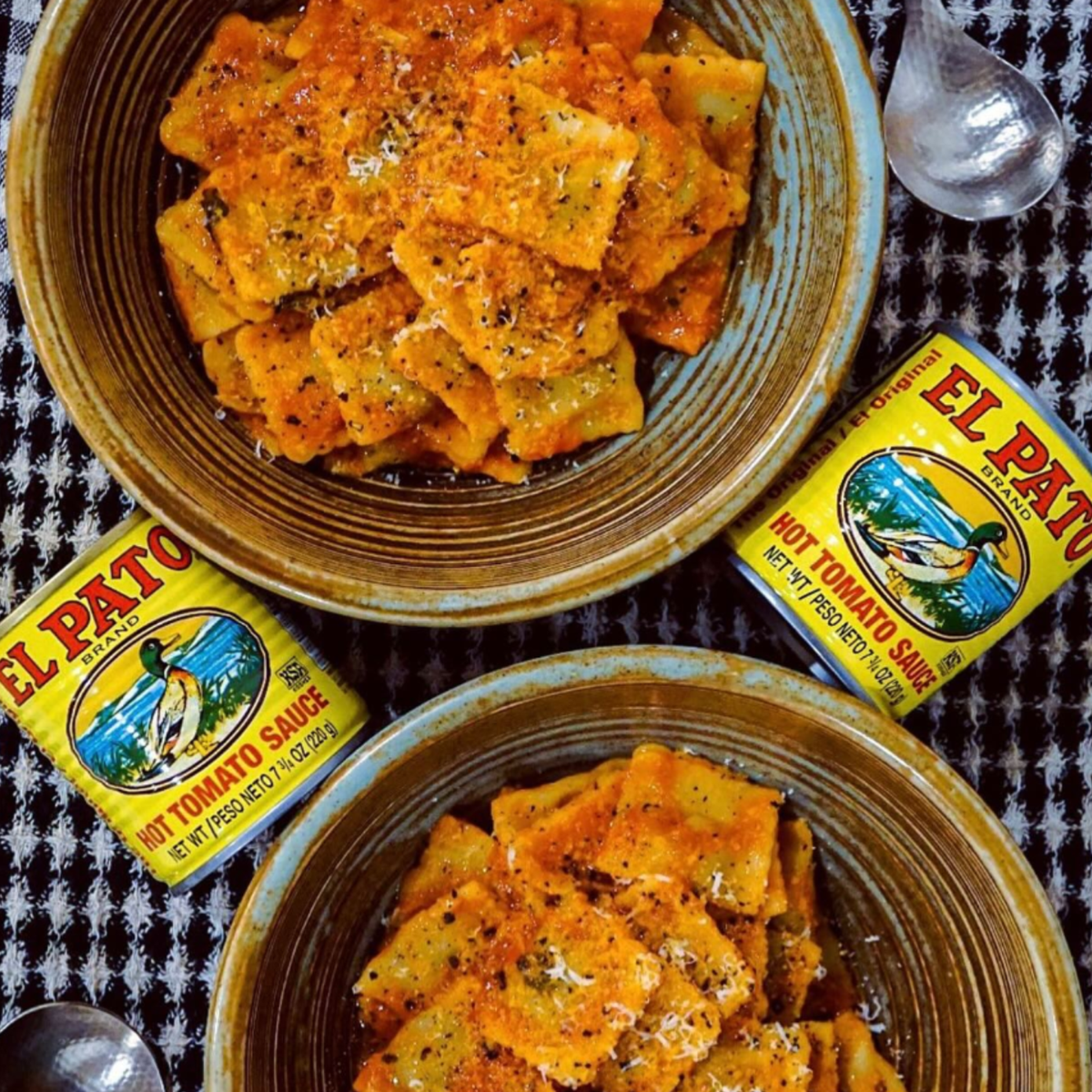 미국직구 El Pato Mexican 220g 2팩 / El Pato Mexican Hot Style Tomato Sauce, 220g, 2 Pack Bundle 2