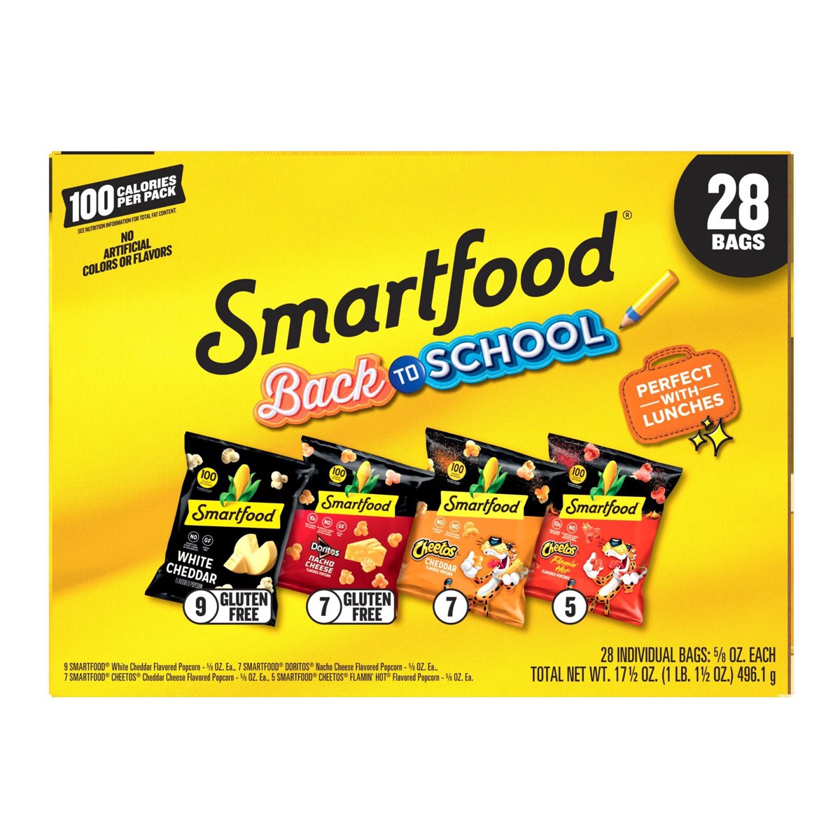 미국직구 Smartfood Popcorn 496g / Smartfood Popcorn, Variety Pack, 496g, 28 pk. 3