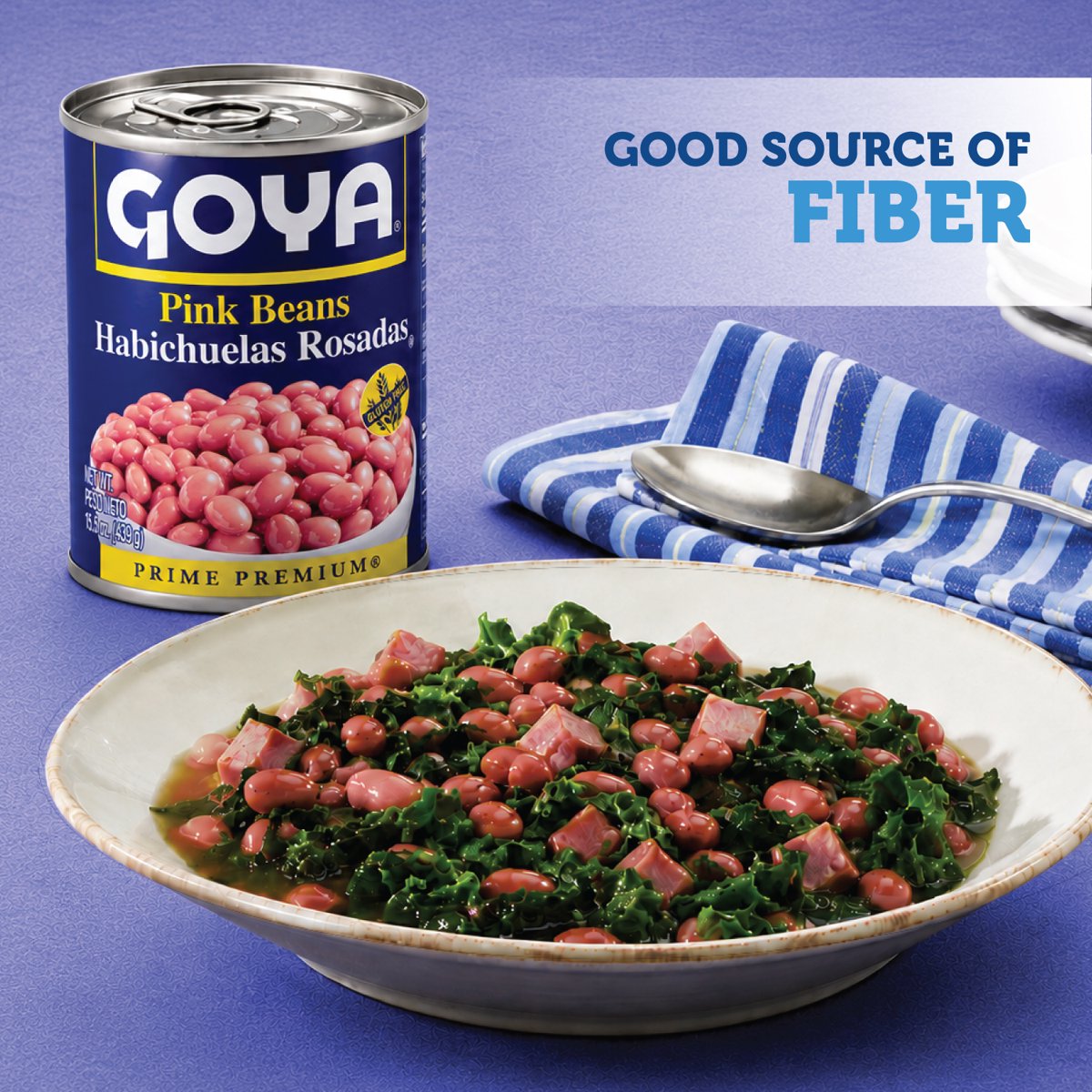 미국직구 GOYA Pink Beans 439g 2팩 / GOYA Pink Beans 439g Can, 2 Pack Bundle 3