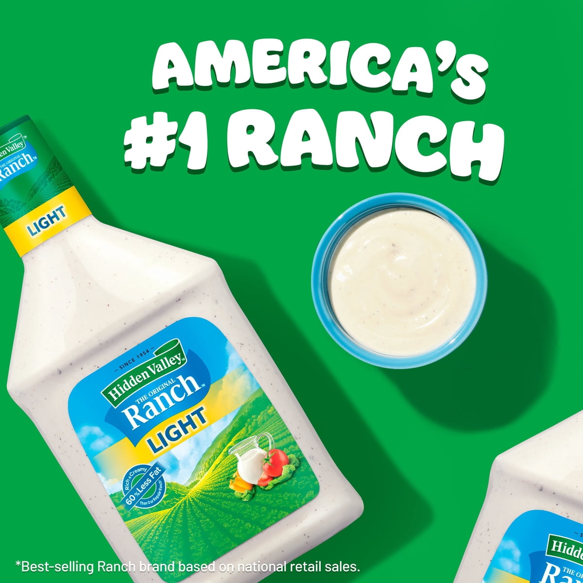 미국직구 Hidden Valley Light 1.1kg / Hidden Valley Light Ranch Dressing, 1.1kg, 2 pk. 4