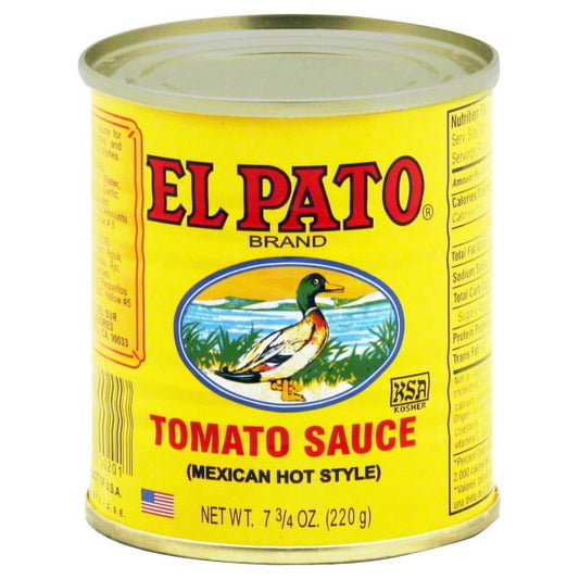 미국직구 El Pato Mexican 220g 2팩 / El Pato Mexican Hot Style Tomato Sauce, 220g, 2 Pack Bundle 1