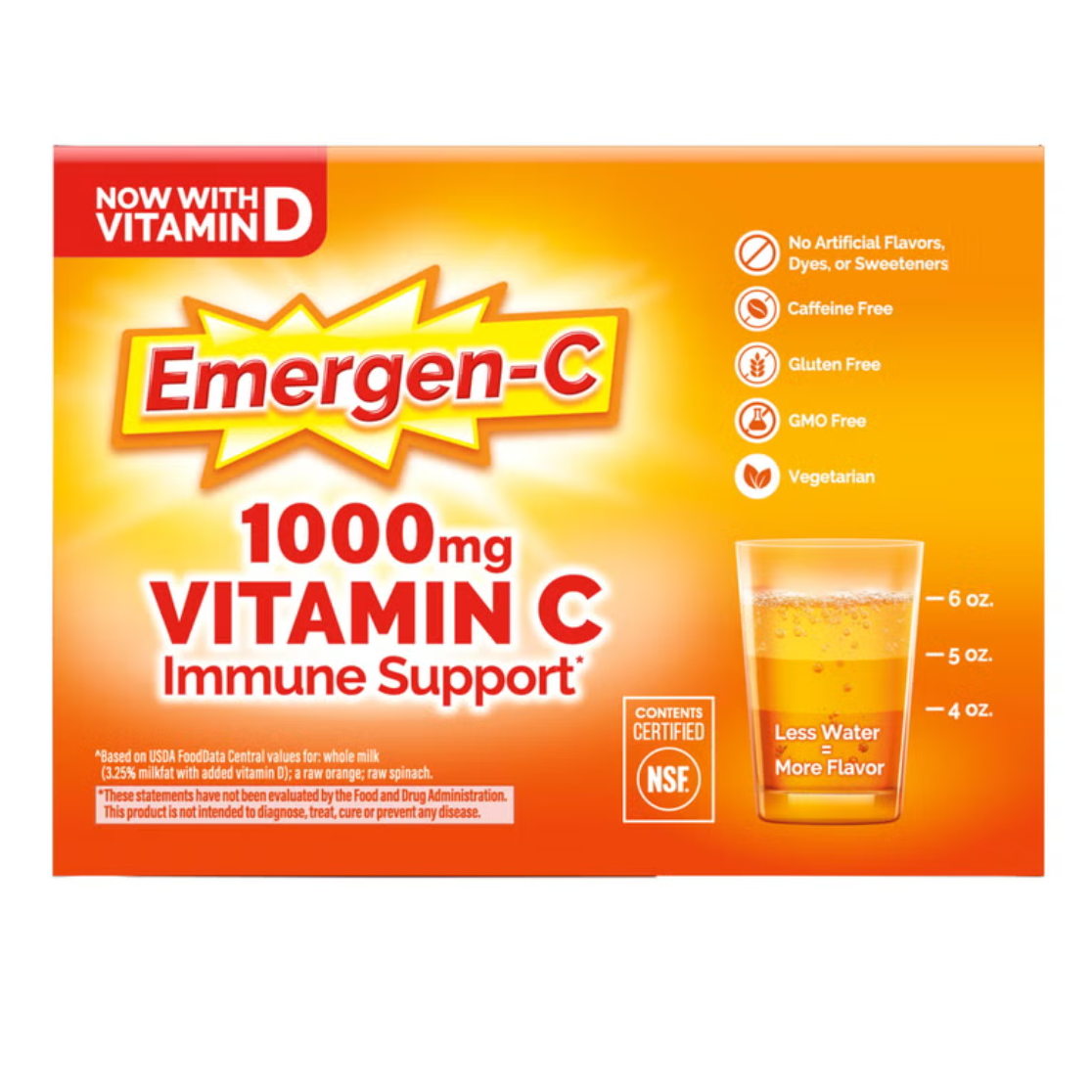 미국직구 이머젠씨 비타민C 버라이어티 120개입 / Emergen-C Immune Support Variety Pack, 120 Count