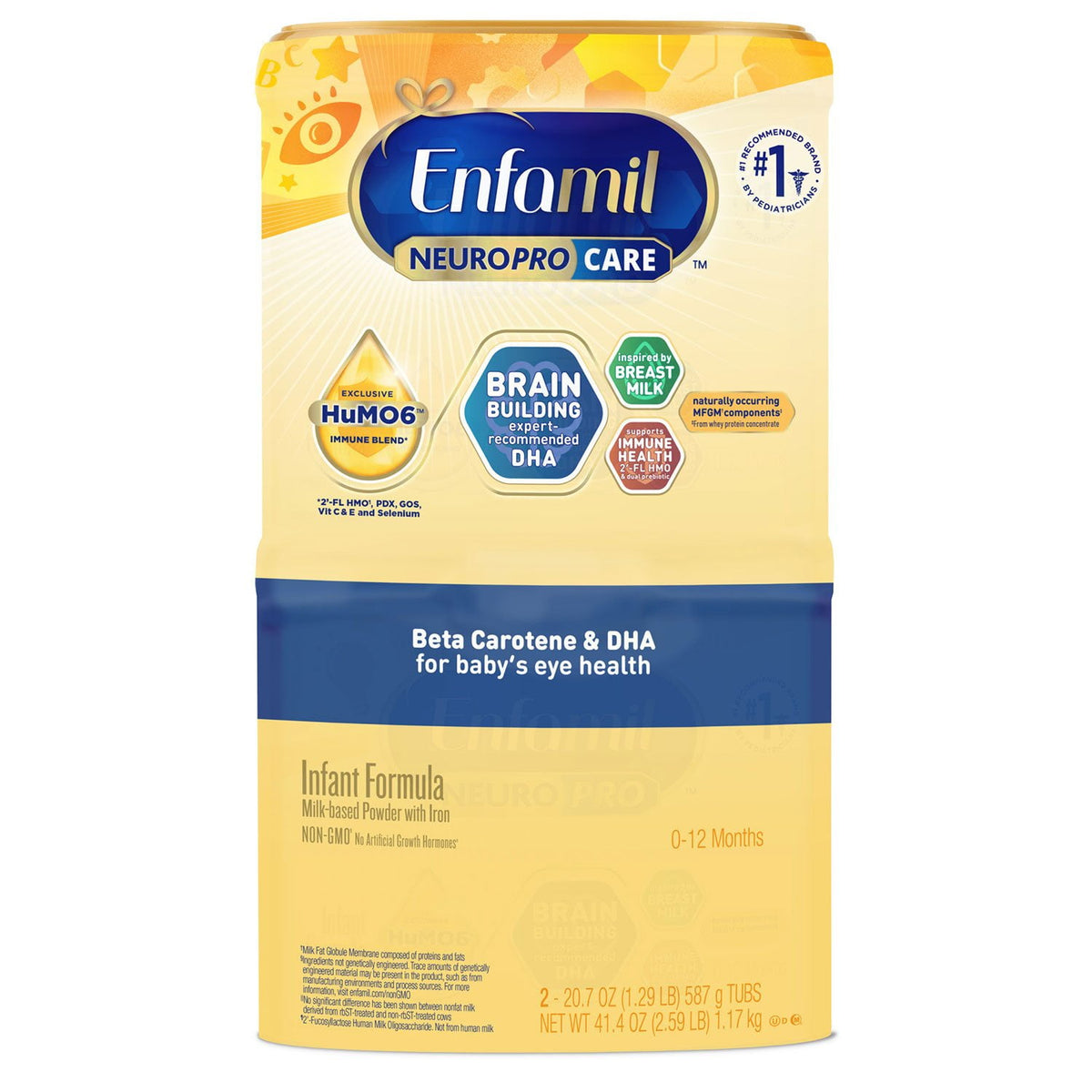 미국직구 Enfamil NeuroProCare Infant 587g / Enfamil NeuroProCare Infant Formula, 587g, 2 pk. 1