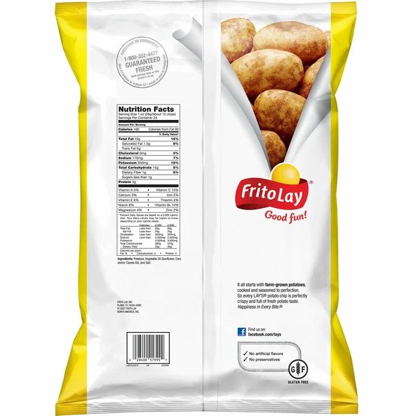 미국직구 Lay's Potato Chips 680g / Lay's Potato Chips Classic 680g 2