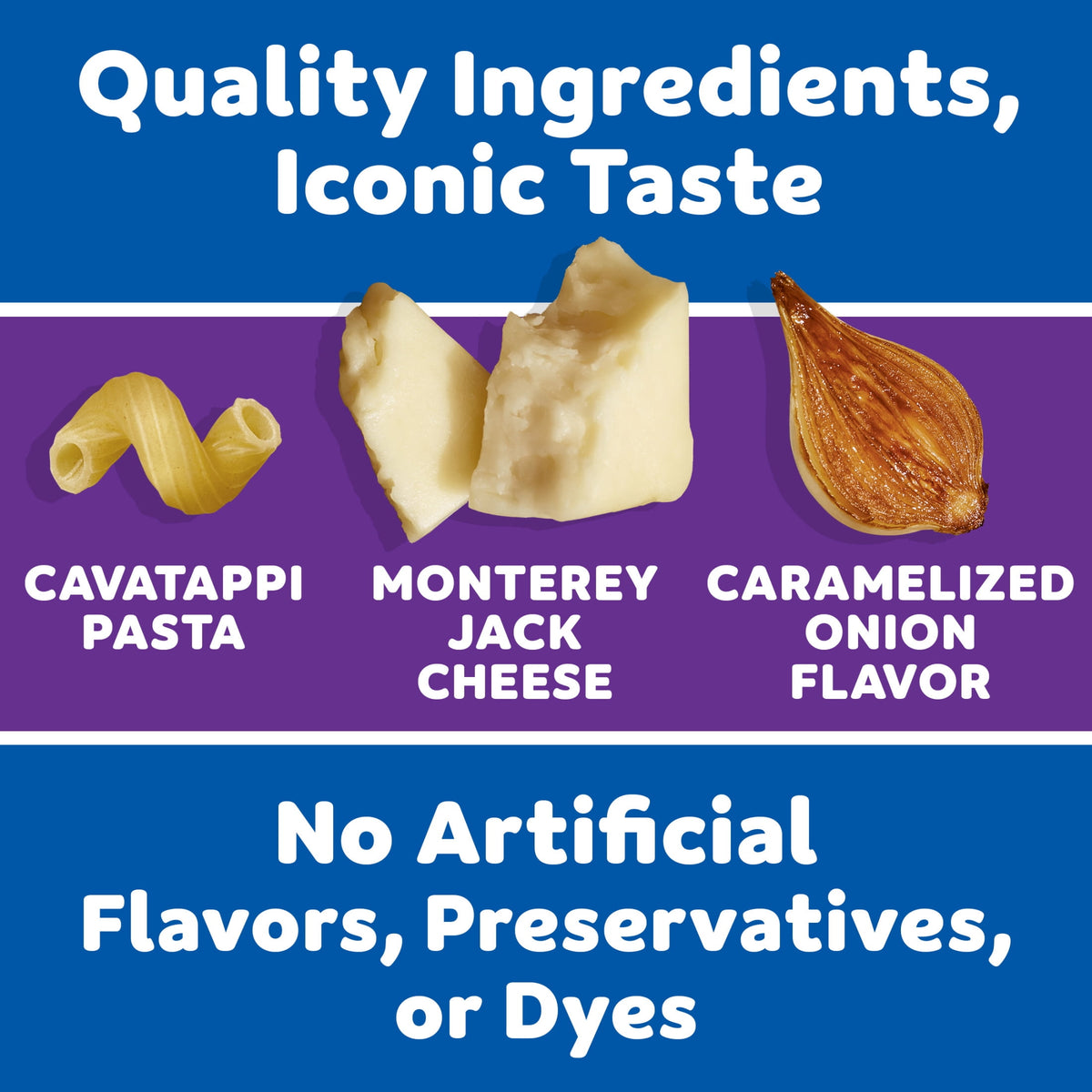 미국직구 크래프트 and Cheese Restaurant Edition Macaroni and Cheese, 1 Box, for Easy Mealtime Solutions, Monterey Jack Caramelized Onion Flavored, Made with R