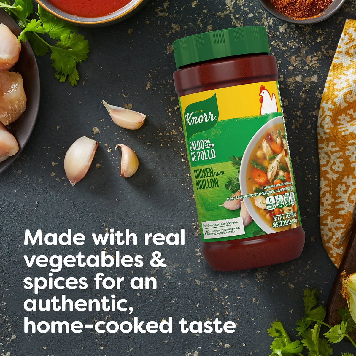미국직구 Knorr Granulated Chicken 1.1kg / Knorr Granulated Chicken Bouillon, 1.1kg 5