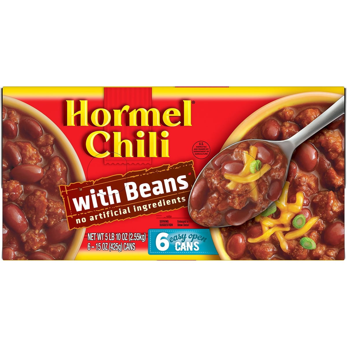 미국직구 Hormel Chili with 425g / Hormel Chili with Beans 425g, 6 pk. 6