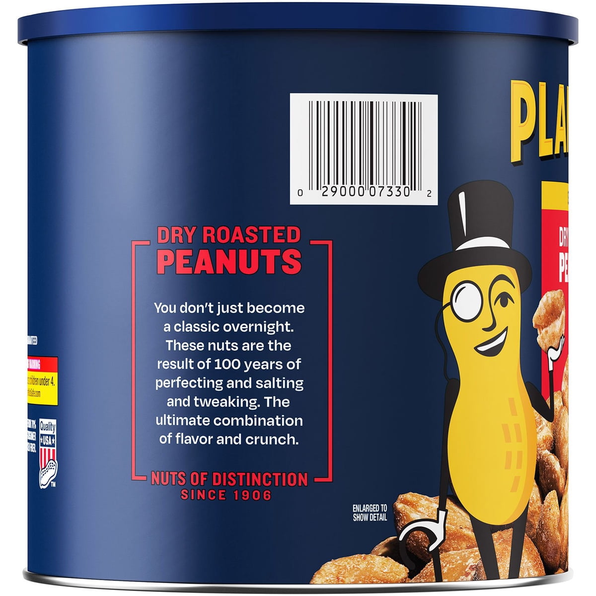 미국직구 Planters Salted Dry 견과 1.5kg / Planters Salted Dry Roasted Peanuts Canister, 1.5kg 3
