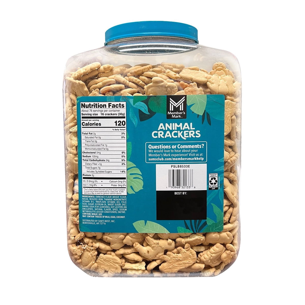 미국직구 멤버스마크 과자 / Member's Mark Animal Crackers, 5 lbs. 2
