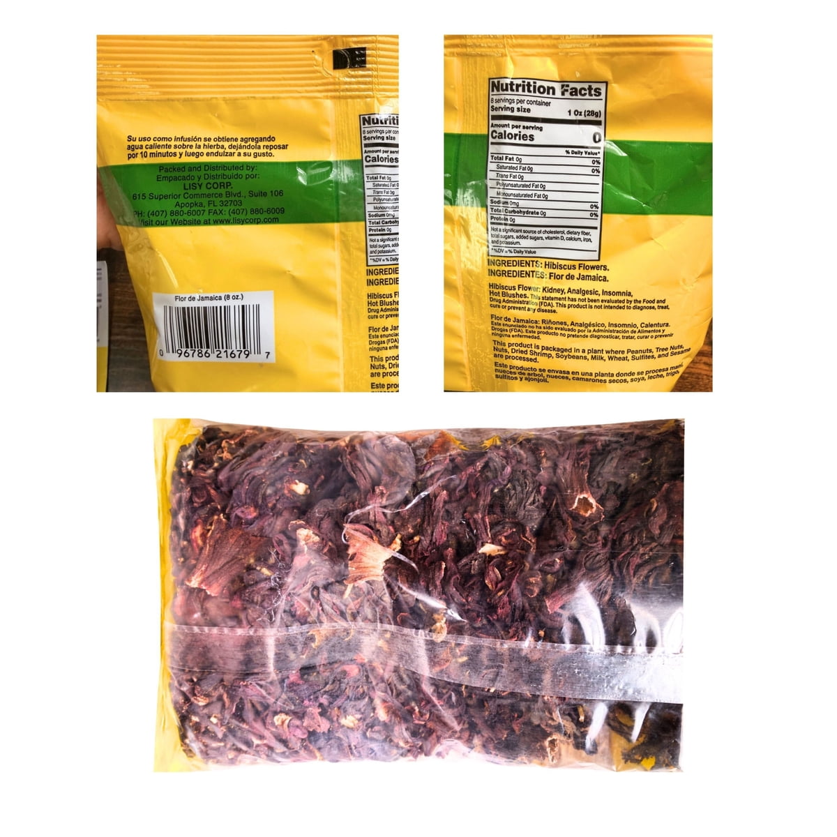 미국직구 Orale Dried Hibiscus 227g / Orale! Dried Hibiscus Flower, Flor de Jamaica, 227g 3