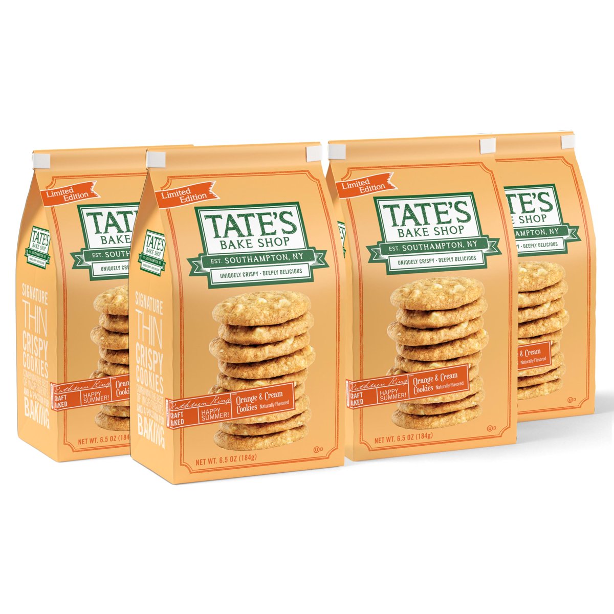 미국직구 3 Pack Tates 초콜릿 184g 3팩 / 3 Pack | Tates Bake Shop Orange And Cream Cookies With Whi 2