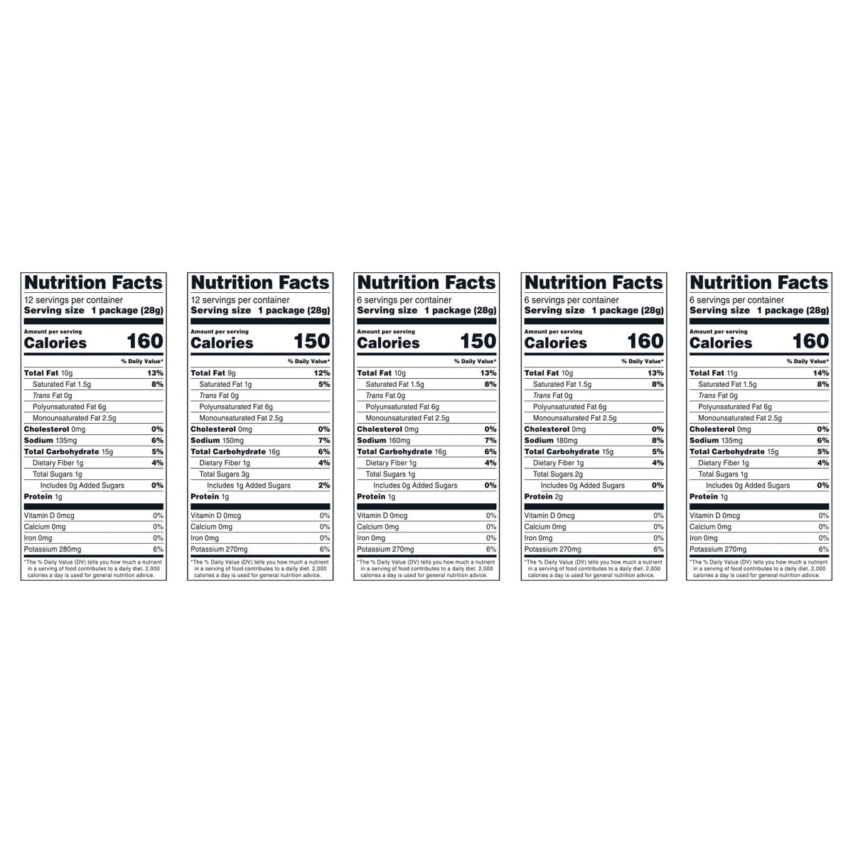 미국직구 멤버스마크 28g / Member's Mark Variety Pack Potato Chips, 28g, 42 pk. 2