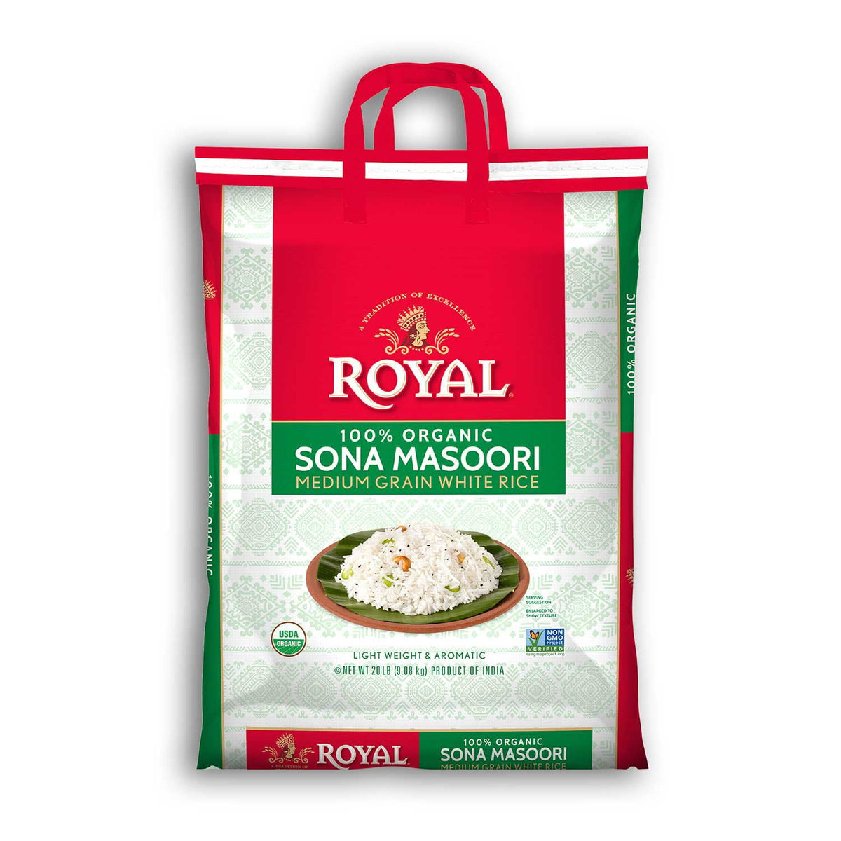 미국직구 Royal Sona Masoori / Royal Sona Masoori Organic Rice, 20 lbs. 1