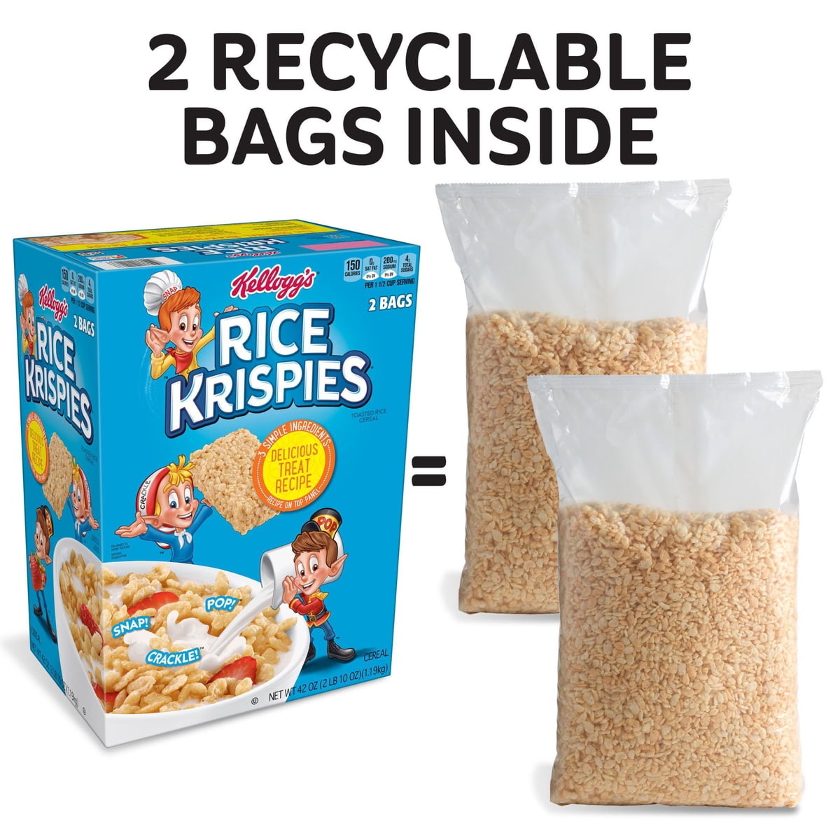 미국직구 Rice Krispies Cereal 1.2kg / Rice Krispies Cereal, 1.2kg 3