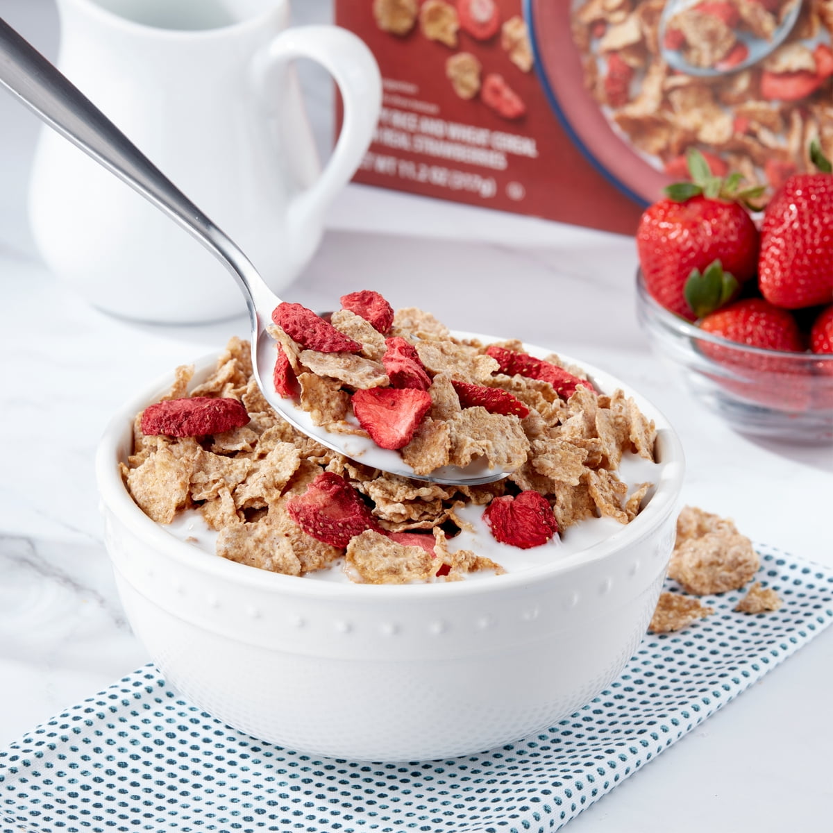 미국직구 Great Value Strawberry 318g 2팩 / Great Value Strawberry Awake Breakfast Cereal, 318g, 2