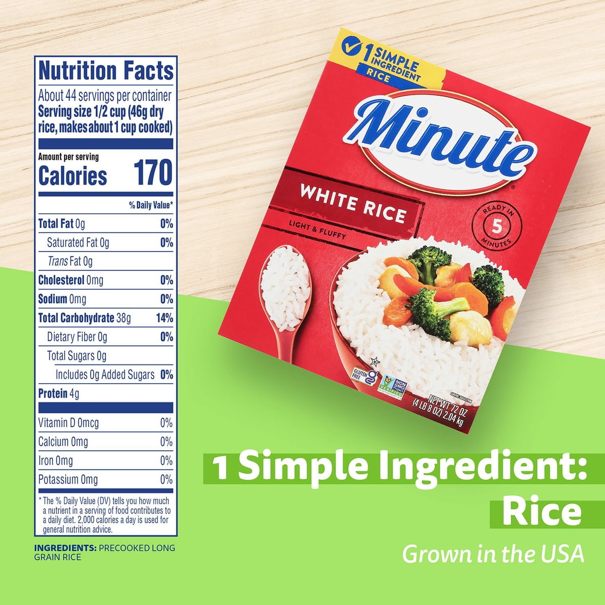 미국직구 Minute Instant Light 2.0kg / Minute Instant Light and Fluffy White Rice, 2.0kg 2