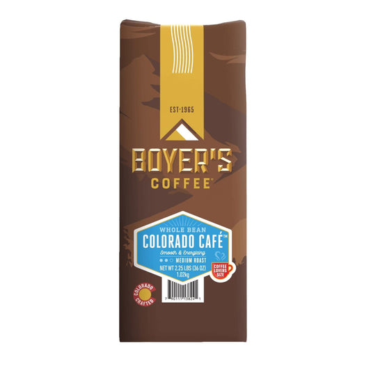 미국직구 Boyer's 커피 1.0kg / Boyer's Coffee Colorado Café Medium Whole Bean, 1.0kg 1