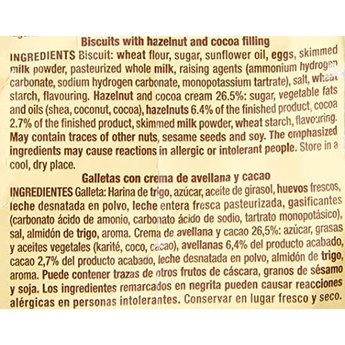 미국직구 3 Pack Mulino 견과 260g 3팩 / 3 Pack | Mulino Bianco:"I Baiocchi" Cookies With Cream Haz 5