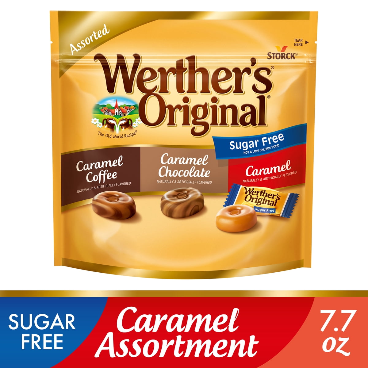 미국직구 Werthers 캔디 218g / Werthers Original Hard Sugar Free Assorted Flavors, Caramel Coffee 2