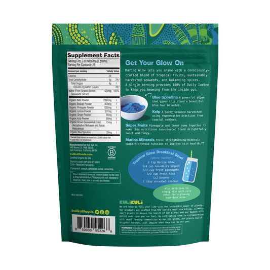미국직구 Kuli Kuli Marine 170g 2팩 / Kuli Kuli Marine Glow Superfood Blend, 170g, 2 Pack 2