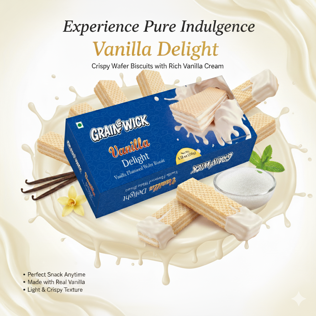미국직구 Aiva Vanilla Wafer 과자 150g 12팩 / Aiva Vanilla Wafer Cookies 150g (Pack of 12) | Crisp 5