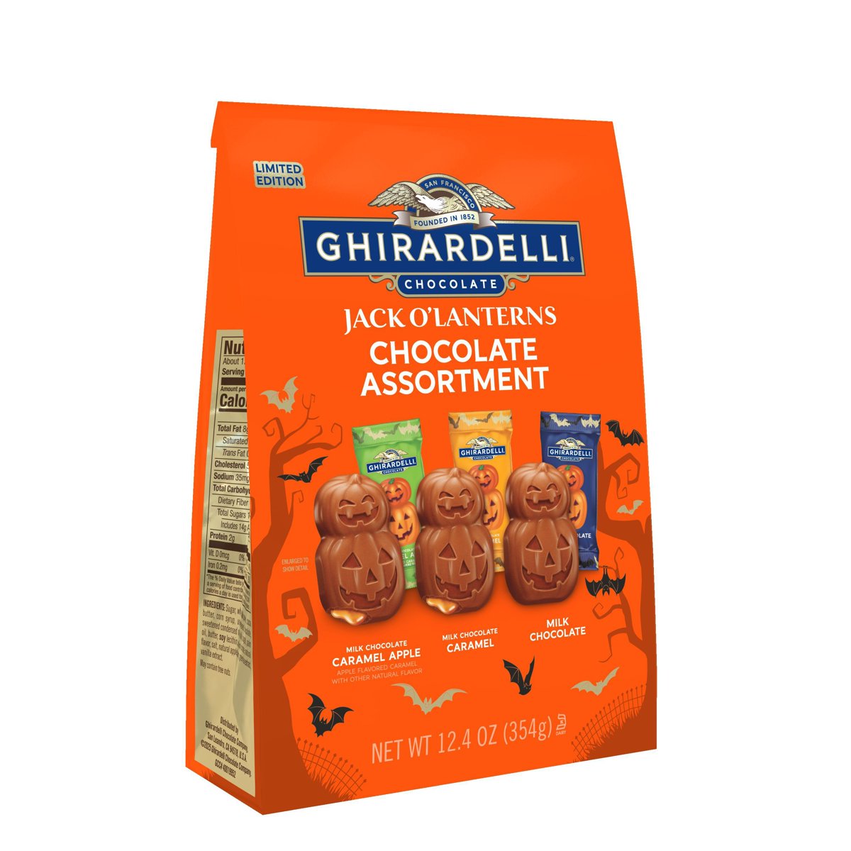미국직구 Ghirardelli 초콜릿 352g / Ghirardelli Premium Chocolate Jack O' Lantern Shaped Chocolate 4