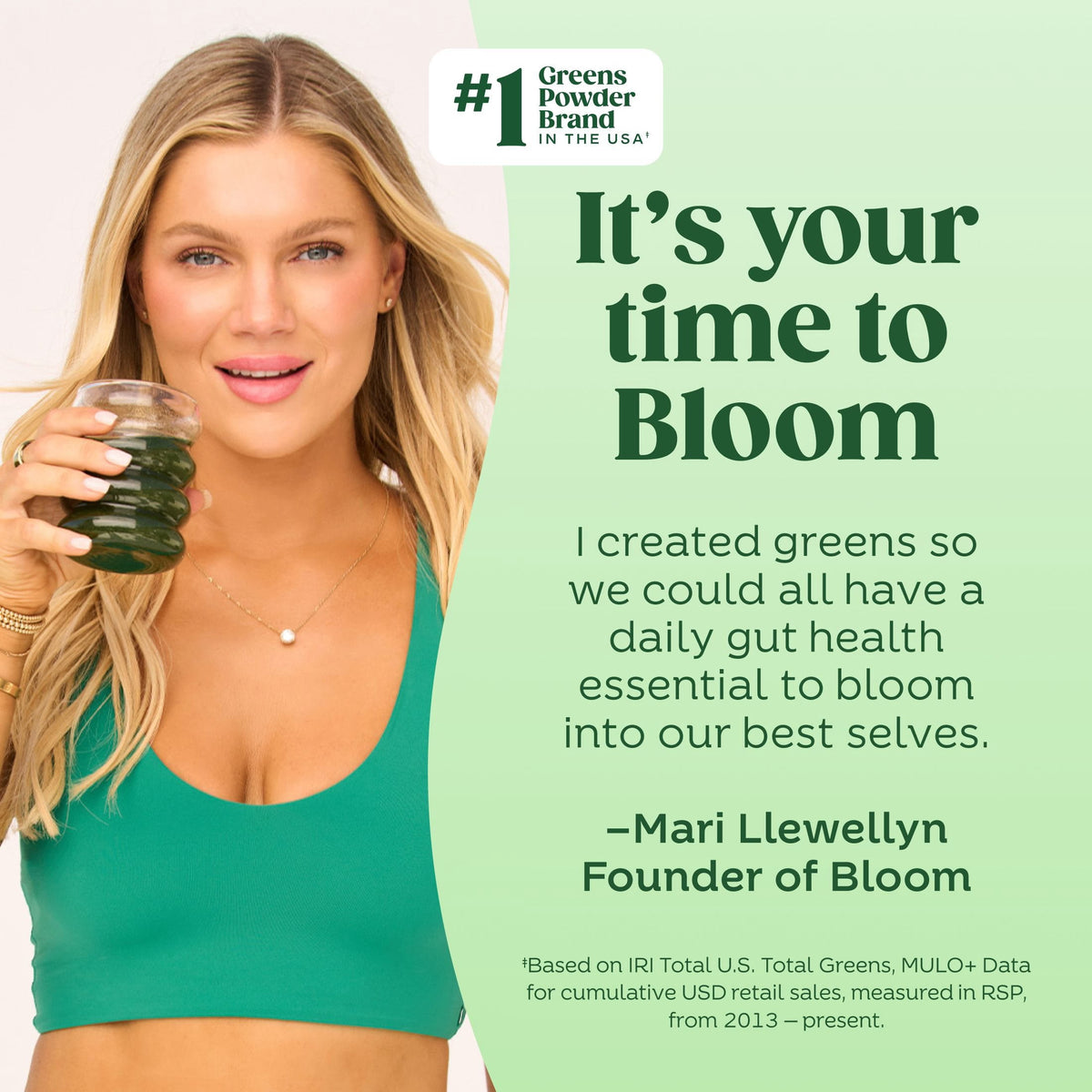 미국직구 Bloom Nutrition Greens 261g / Bloom Nutrition Greens & Superfoods Powder, Shirley Tem 5