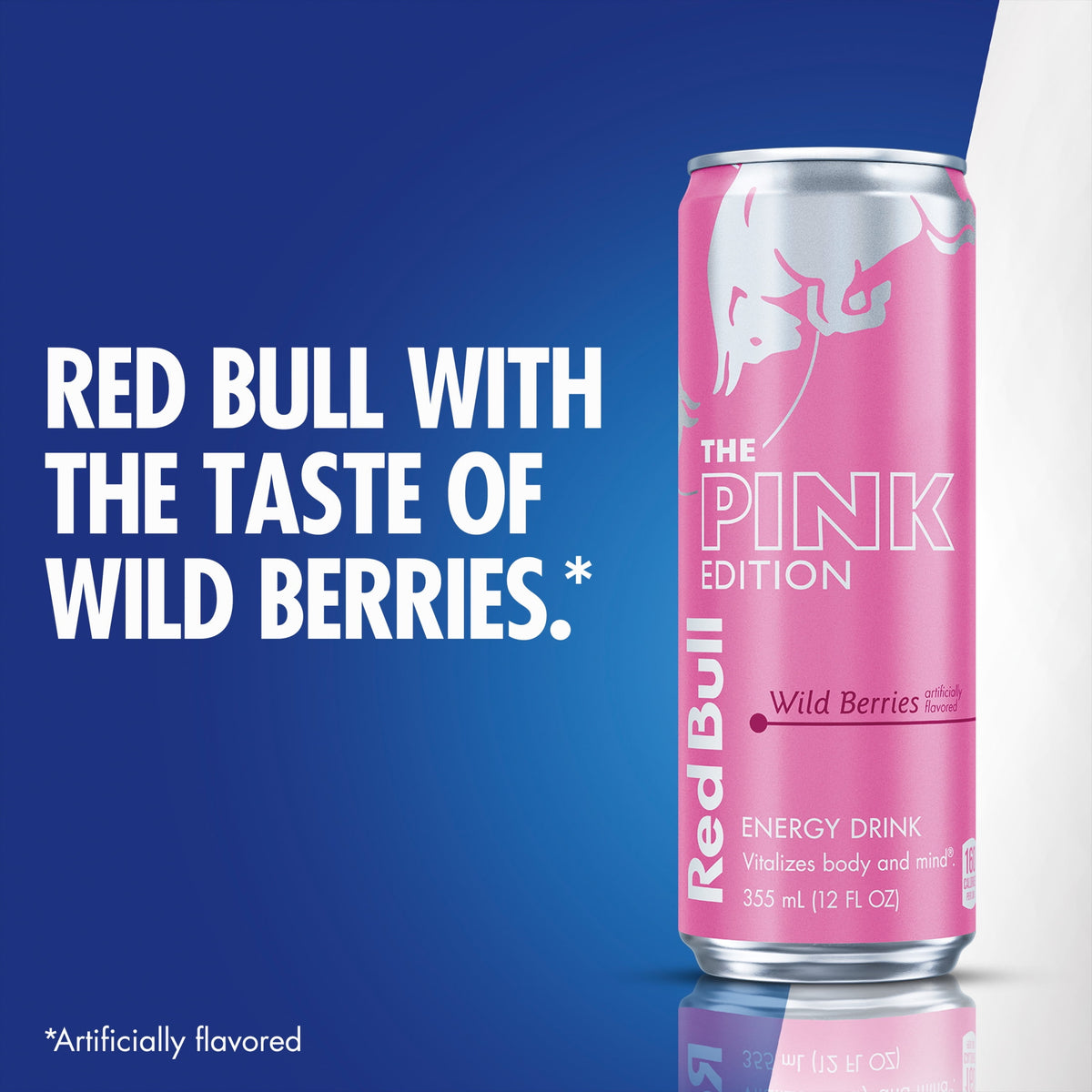 미국직구 레드불 Pink Edition Energy Drink,  Wild Berries,  12 fl. oz.,  6 x 4 Cans